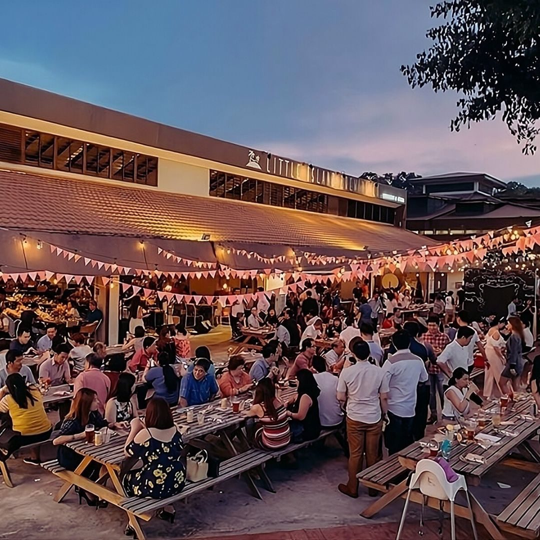 Little Island Brewing Co outdoor seating